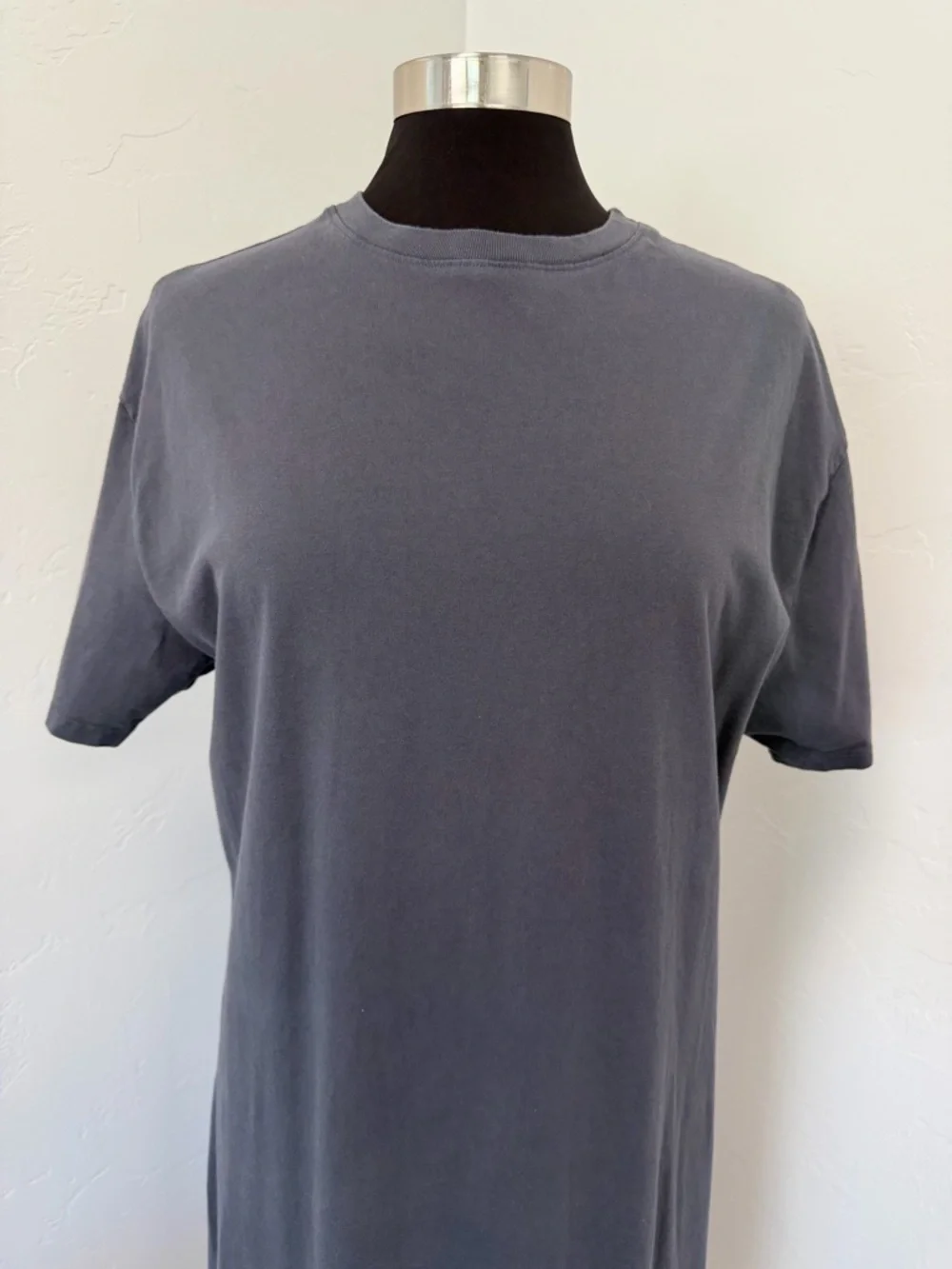 Abercrombie & Fitch Grey Crewneck T-Shirt Maxi Dress Size M